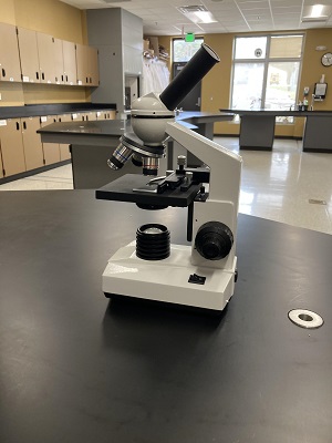 Microscope for High School Slide 1